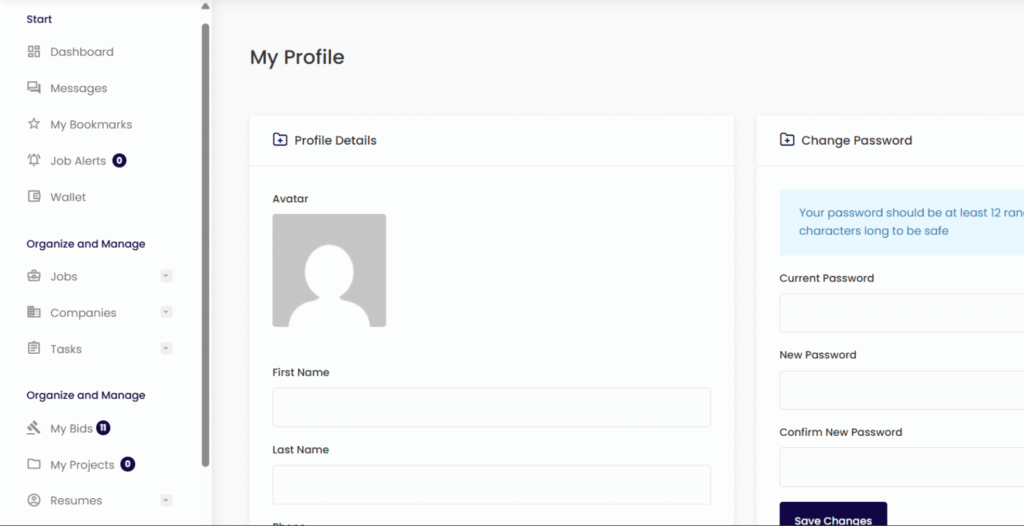 Jobs Timor Leste My Profile